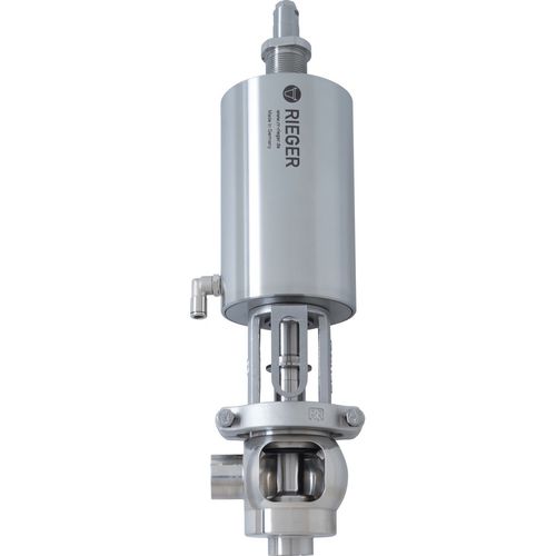 焊接溢流阀 - E8 - Gebr. Rieger GmbH + Co. KG - 卫生 / 不锈钢