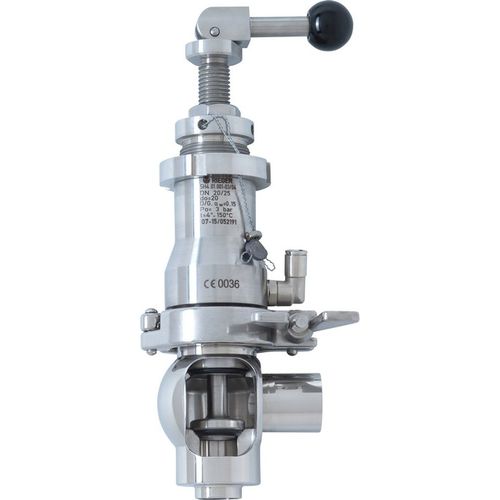 气体安全阀 - SH - Gebr. Rieger GmbH + Co. KG - 用于蒸汽 / 罐用 / 卫生保健应用