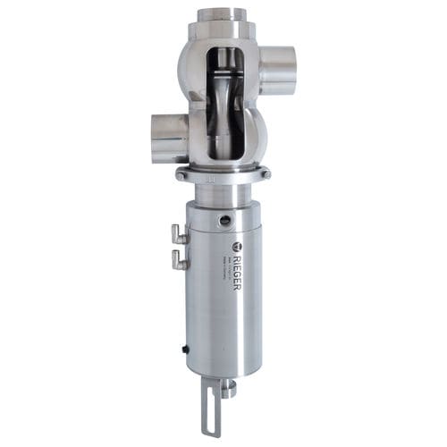 防止混合阀门 - N9 - Gebr. Rieger GmbH + Co. KG - 碟式 / 气动 / 制动