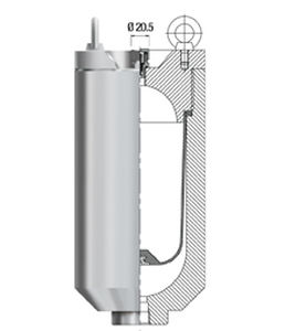 气囊脉动阻尼器 - LAVS series - SAIP S.R.L. - 气动 / 泵用