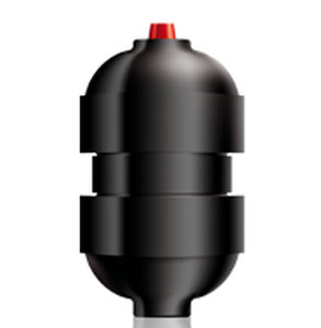 隔膜蓄能器 - APV series - SAIP S.R.L. - 氮气氛围中 / 塑料 / 带可更换膜