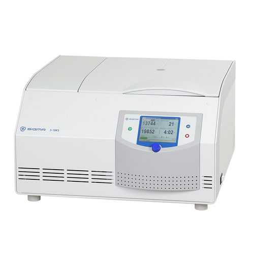 实验室离心机 - 3-18KS - Sigma Laborzentrifugen GmbH - 台式 / 冷藏 / 顶部装载