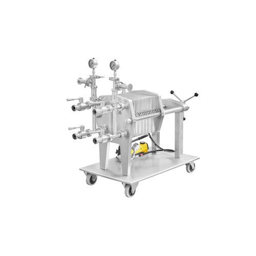 框式压滤机 - Hermetix 200 S - Strassburger Filter GmbH & Co. KG - 自动 / 移动式 / 用于化学品