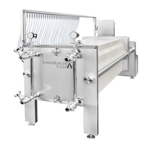 隔膜压滤机 - Hermetix PM - Strassburger Filter GmbH & Co. KG - 自动 / 干式 / 药品