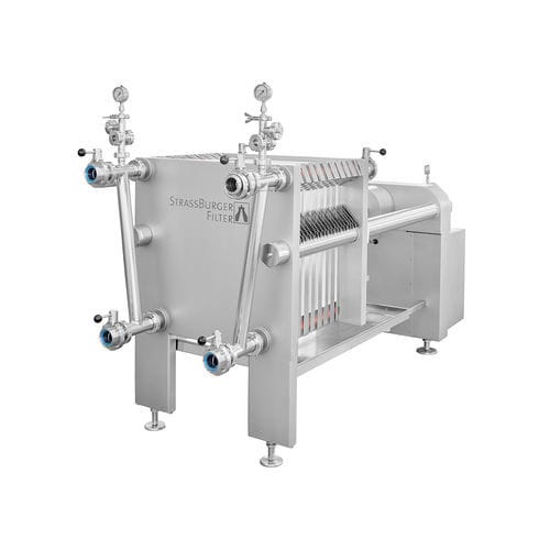 框式压滤机 - SF 400/600 B series - Strassburger Filter GmbH & Co. KG - 手动 / 用于红酒 / 用于饮料