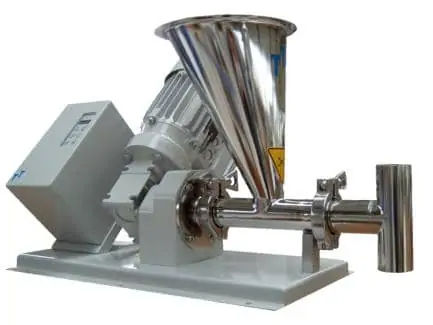 单螺杆型定量给料机 - ED 40 Q - Three-Tec GmbH - 在线 / 用于颗粒 / 用于漏斗