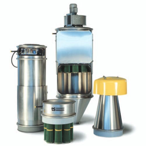 压缩空气式分流过滤器 - 50 series - ts-systemfilter GmbH - 芯式 / 离心 / 工艺流程