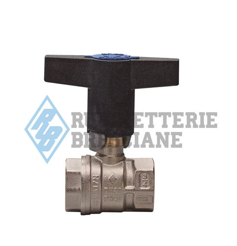 球形阀 - UNI-SFER 1530 - BONOMI GMBH - 手动 / 控制 / 用于水