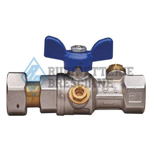 球形阀 - 2U24 series - BONOMI GMBH - 手动 / 用于水 / 母端