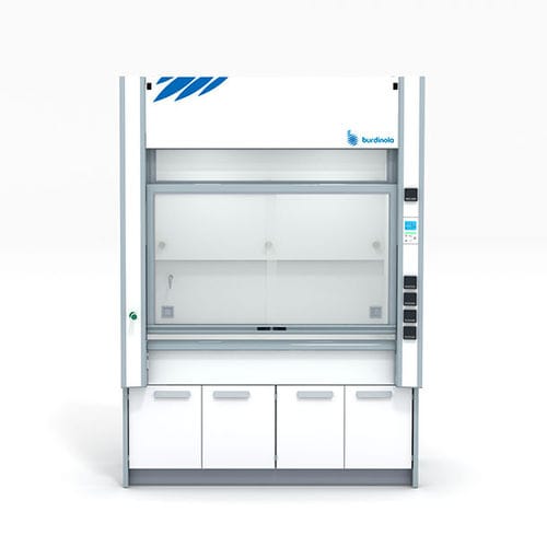 实验室通风橱 - BECOME D - Burdinola Deutschland GmbH - 用于化学烟雾 / 落地 / 不锈钢