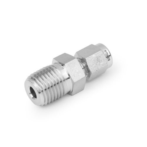 气体接头 - SS-CM-FL1-NS1 - FITOK GmbH - 螺纹 / 不锈钢 / 公端
