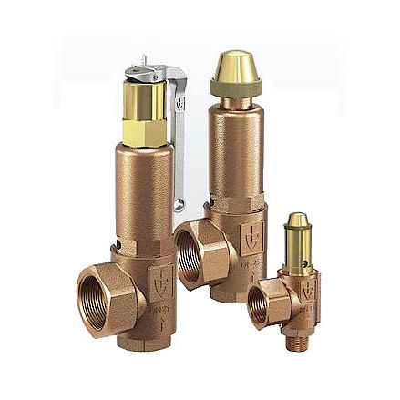 蒸汽安全阀 - 851 series - Goetze KG - 用于气体 / 压缩空气 / 紧凑型