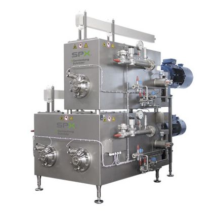 刮板式热交换器 - Kombinator® 250L - Gerstenberg Schröder - 气体/气体 / 不锈钢 / 食品工业