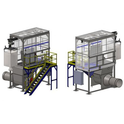 吨袋卸料机 - EasyFlow® EF100, EF200 - Palamatic Process