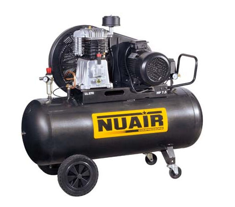活塞压缩机 - NB7/7,5CT/270 - NUAir compressors - 空气 / 电动式 / 带脚轮