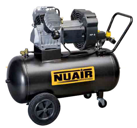 活塞压缩机 - GVM/100 - NUAir compressors - 空气 / 电动式 / 带脚轮