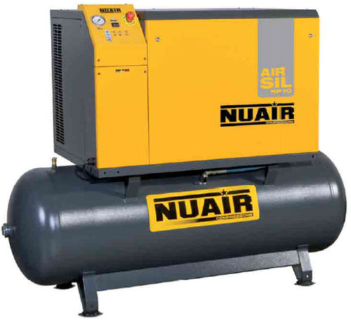 活塞压缩机 - AIR SIL3 NB10/10FT/500 SD - NUAir compressors - 空气 / 电动式 / 固定式