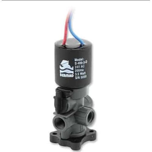 先导式电磁阀 - S-400-3W - BERMAD CS Ltd - 3 通型 / NF / NO