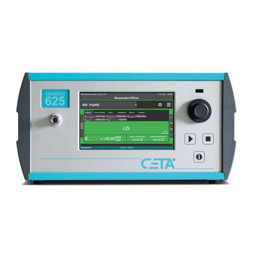 质量流量密封测试仪 - CETATEST 625 - CETA Testsysteme GmbH - 空容器 / 用于包装 / 风管用