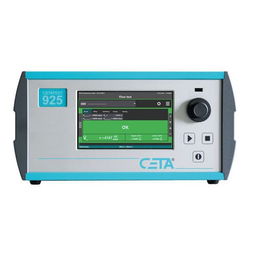 安全测试仪 - CETATEST 925 - CETA Testsysteme GmbH - 压力 / 流量 / 层流式