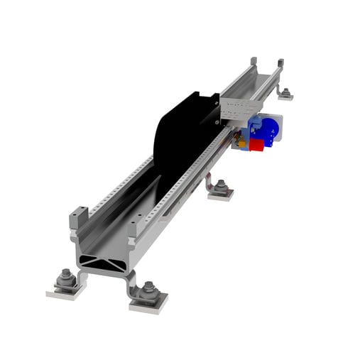 型材线性轴 - IP series - IPR - Intelligente Peripherien für Roboter GmbH - 电动 / 紧凑型 / 用于机器人