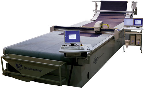 刀具切割机 - CUTTER 3001 C - KURIS Spezialmaschinen - 用于织物 / CNC数控