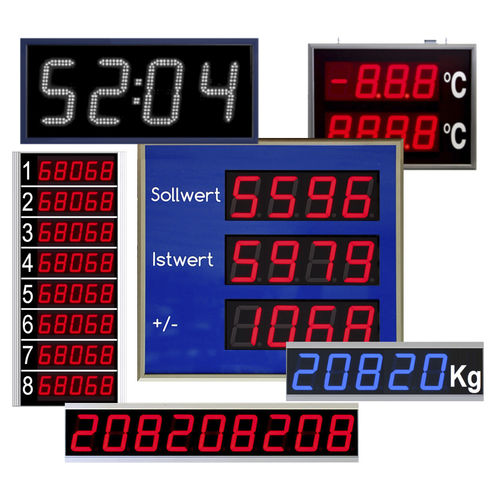 LED式显示屏 - LG series - VISUAL ELECTRONIC GmbH