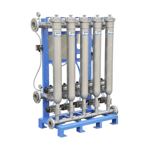 液体过滤器 - MF series - Shanghai LIVIC Filtration System Co., Ltd. - 多层篮 / 自洁式 / 模块化