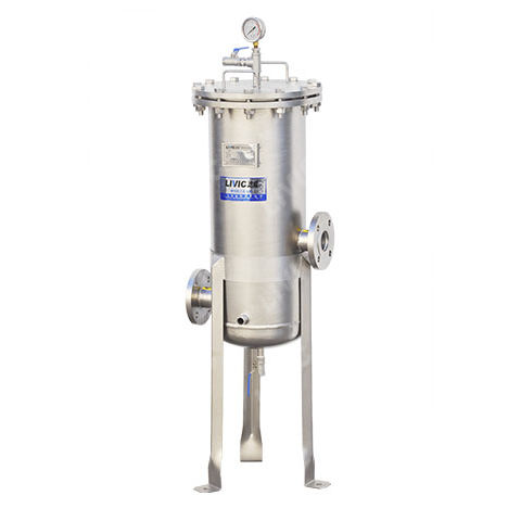 液体过滤器 - CF series - Shanghai LIVIC Filtration System Co., Ltd. - 芯式 / 不锈钢 / 高效