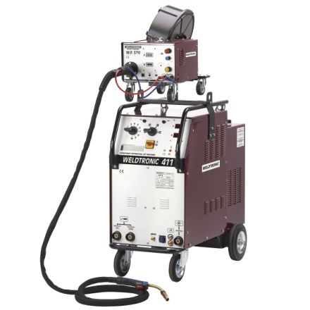 MIG焊接机 - Mig Synergic 411 – 531 – 651 - WELDTRONIC SRL - MAG / 自动 / 紧凑型