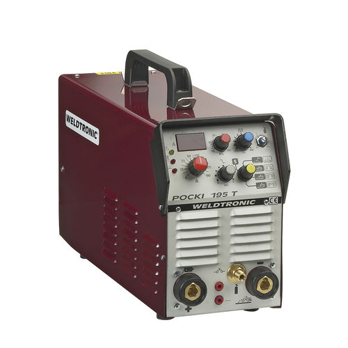 MMA焊机 - POCKI 195 T - WELDTRONIC SRL - TIG / 单相 / 脉冲直流