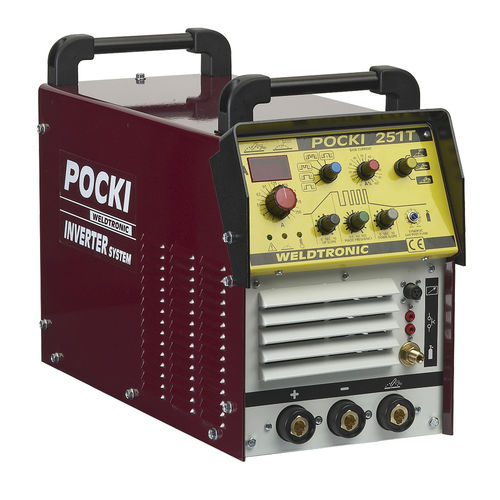 MMA焊机 - POCKI 251 T - WELDTRONIC SRL - TIG / 三相 / 脉冲直流
