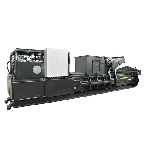 纸板箱打包压缩机 - Albamat 800 V5-Z1 - abba-Pressen Vertriebs GmbH & Co KG - 用于纸张 / 用于塑料 / 易拉罐