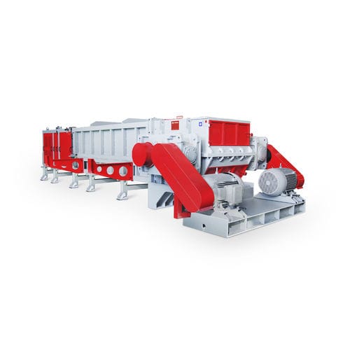 初级撕碎机 - EPS series - ENMA Granulator (China) Co.,Ltd - 单轴 / 金属 / 散装固体废弃物