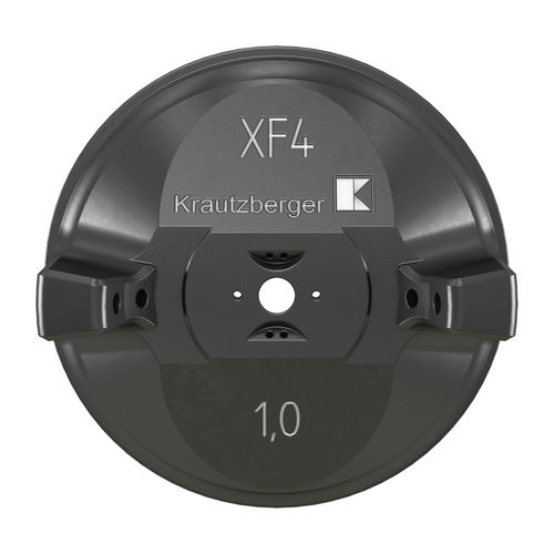 雾化喷嘴 - X series - Krautzberger - 空气 / 单孔 / 不锈钢