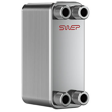 钎焊板热交换器 - B5T SPS - SWEP International - 液体/液体 / 不锈钢 / 紧凑型