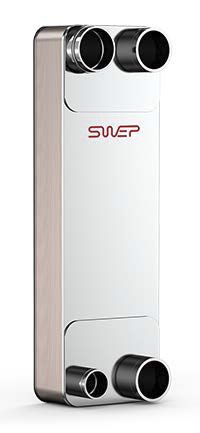 钎焊板热交换器 - B500T - SWEP International - 液体/液体 / 不锈钢 / 铜