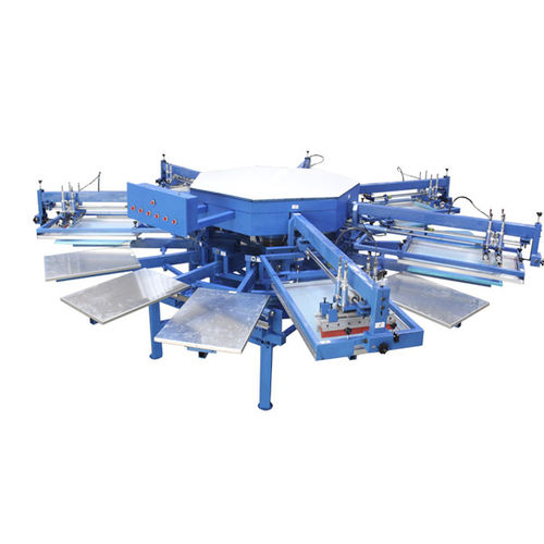 自动丝印机 - GW-6C-14S - Dongguan Hoystar Printing Machinery Co.,Ltd - 6色 / 用于纺织品 / 用于标签