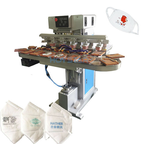 开放式墨盒移印机 - GW-P6/C - Dongguan Hoystar Printing Machinery Co.,Ltd - 半自动 / 6色 / 用于玩具制造业