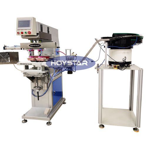 封闭式墨盒移印机 - GW-P2-C - Dongguan Hoystar Printing Machinery Co.,Ltd - 全自动 / 双色 / 用于瓶塞