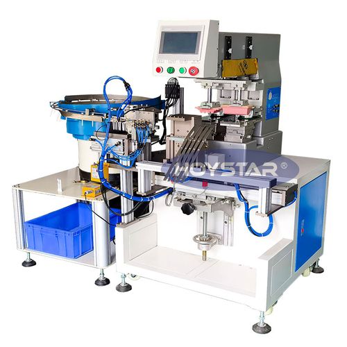 封闭式墨盒移印机 - GW-P2/S-G - Dongguan Hoystar Printing Machinery Co.,Ltd - 自动 / 双色 / 用于高尔夫发球台