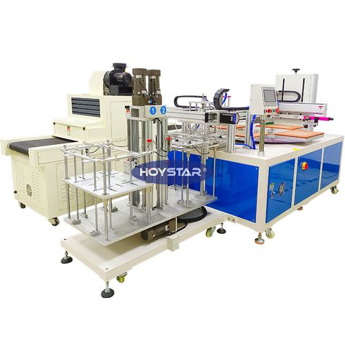 自动丝印机 - GW-PL-A - Dongguan Hoystar Printing Machinery Co.,Ltd - 全自动 / 用于切割地垫 / 带触摸屏
