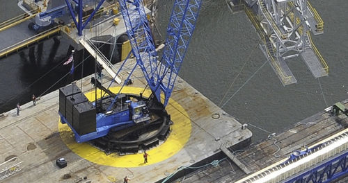 履带式起重机 - 4100 SII - Lampson crane - 吊杆 / 液压