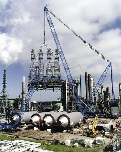 履带式起重机 - Transi-Lift® LTL-1500 - Lampson crane - 吊杆 / 工程 / 提升