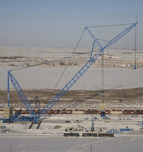 履带式起重机 - Transi-Lift® LTL-500  - Lampson crane - 桁架 / 工程 / 提升