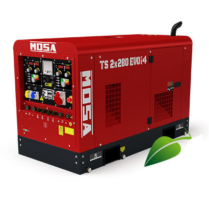 TIG电焊发电机 - TS 2x280 EVO MULTI4 - MOSA - 三相 / 单相 / 直流