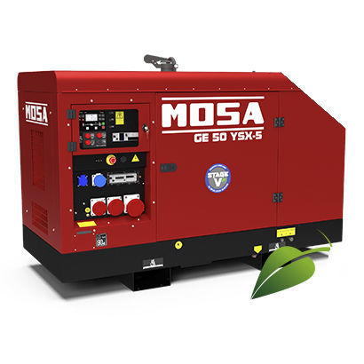 柴油发电机组 - GE 50 YSX-5 - MOSA - 三相 / 固定式 / 50 Hz