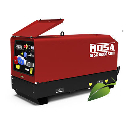 柴油发电机组 - GE SX-16000 KDM - MOSA - 单相 / 固定式 / 50 Hz