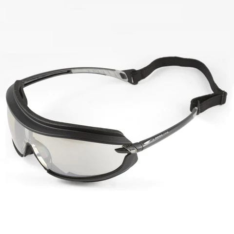 聚碳酸酯防护镜 - DUSTFREE - SWISS ONE SAFETY SA - 尼龙 / 泡沫 / 防刮痕处理