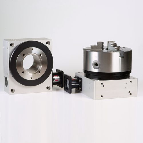 带步进马达回转工作台 - MDT360150-SG-I48-AK - MM Engineering GmbH - 卧式 / 立式 / 倾斜